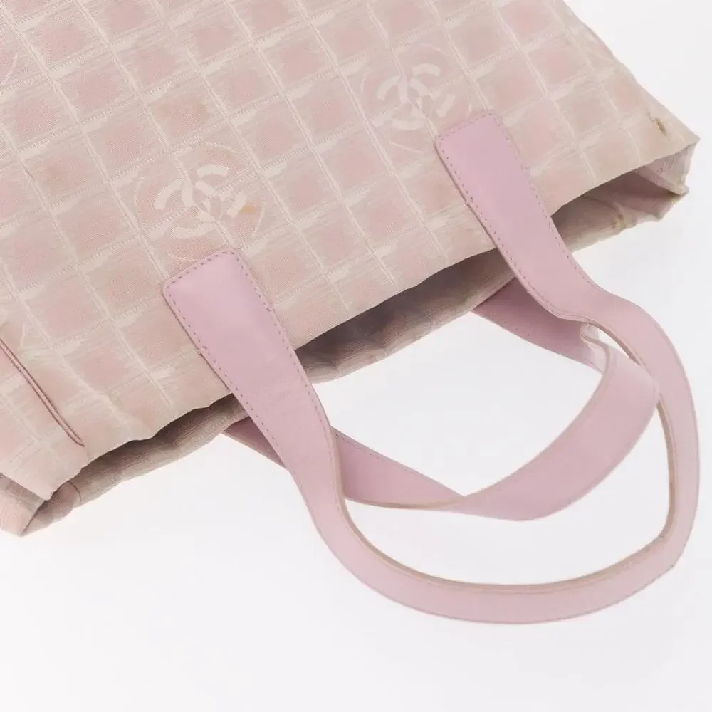 Chanel Nylon New Travel Line Tote Bag Pink